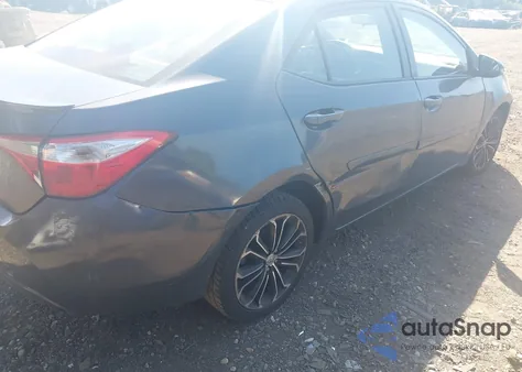 2015 Toyota Corolla S Premium from USA, damaged, VIN 2T1BURHEXFC404620